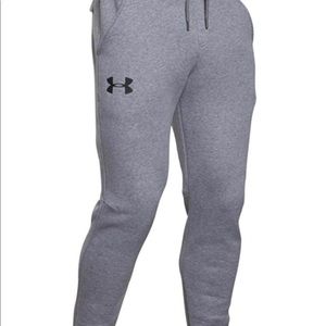 Grey Under Armour Cotton Jogger Sweatpants